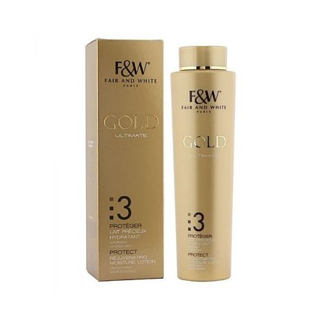 Fair & White Gold Rejuvenating Moisture Lotion 500ml