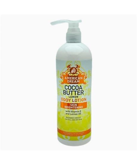 American Dream Cocoa Butter Lemon Body Lotion 750ml