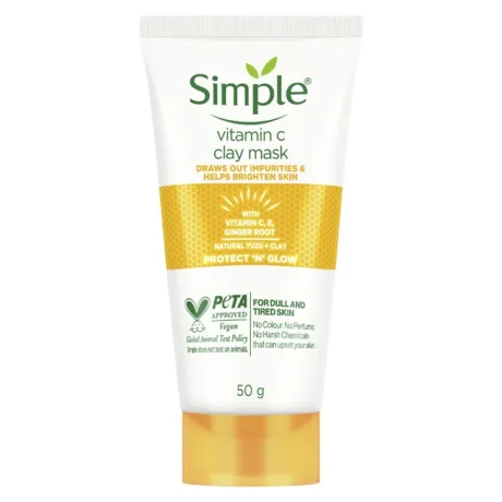 Simple Vitamin C Clay Mask 50g