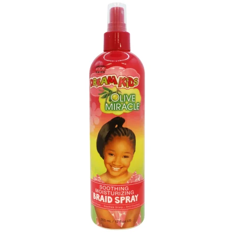 Africa Pride Dream Kids Olive Miracle Soothing Moisturizing Braid Spray 355ml