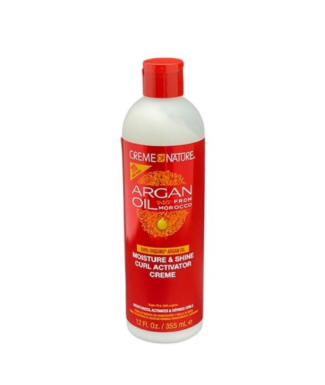 Creme Of Nature Argan Oil Moisture & Shine Curl Activator Creme 355ml