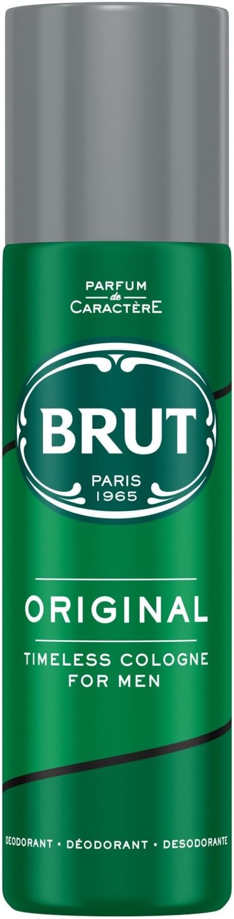 Brut Original Timeless Cologne For Men Deodorant 120ml
