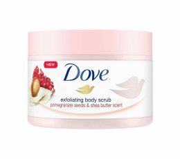 Dove Exfoliating Body Scrub Pomegranate Seeds & Shea Butter Scent 225ml