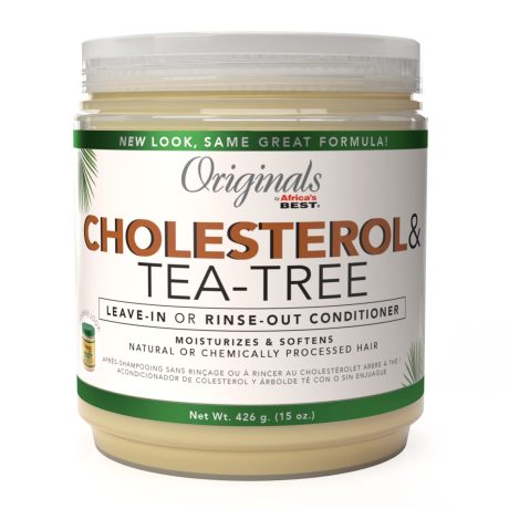 Africa's Best Originals Cholesterol & Tea-Tree Leave-In Or Rinse-Out Conditioner 426g