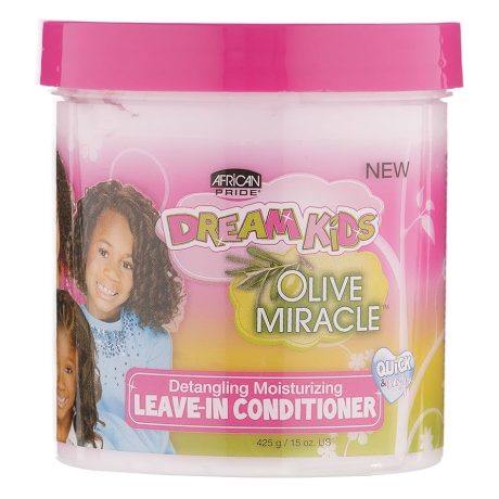 African Pride Dream Kids Olive Miracle Detangling & Moisturizing Leave-In Conditioner 425g