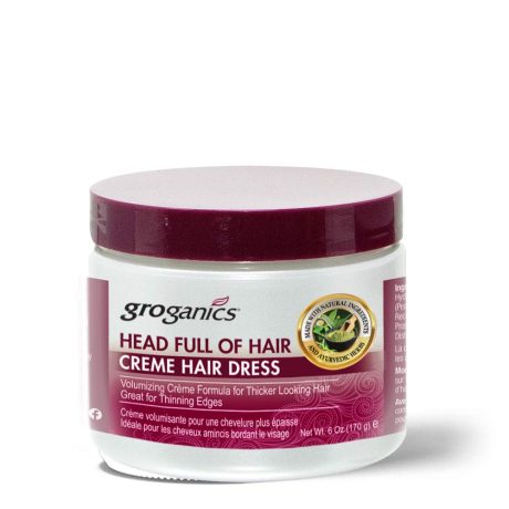 Groganics Head Full Of Hair Creme Hair Dress 170g