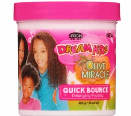 African Pride Dream Kids Olive Miracle Quick Bounce Detangling Pudding 425g