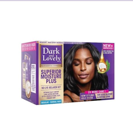 Dark And Lovely Superior Moisture Plus Relaxer Kit Regular