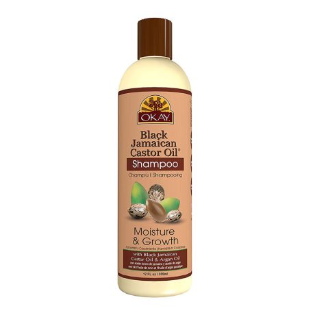 Okay Black Jamaican Castor Oil Moisture & Growth Shampoo 355ml