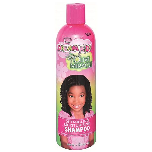 African Pride Dream Kids Olive Miracle Detangling Moisturizing Shampoo 355ml