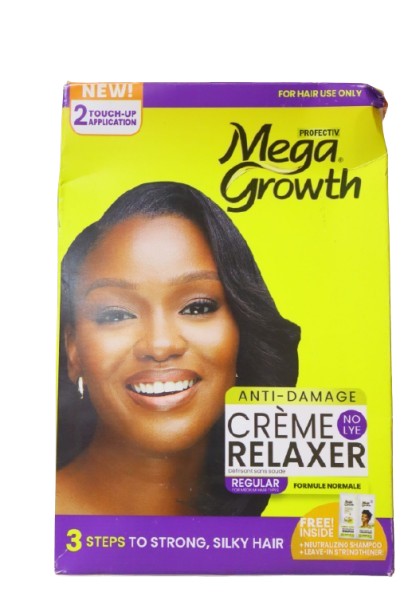 Profectiv Mega Growth Anti-Damage No Lye Creme Relaxer 2 Touch-Up Application Regular