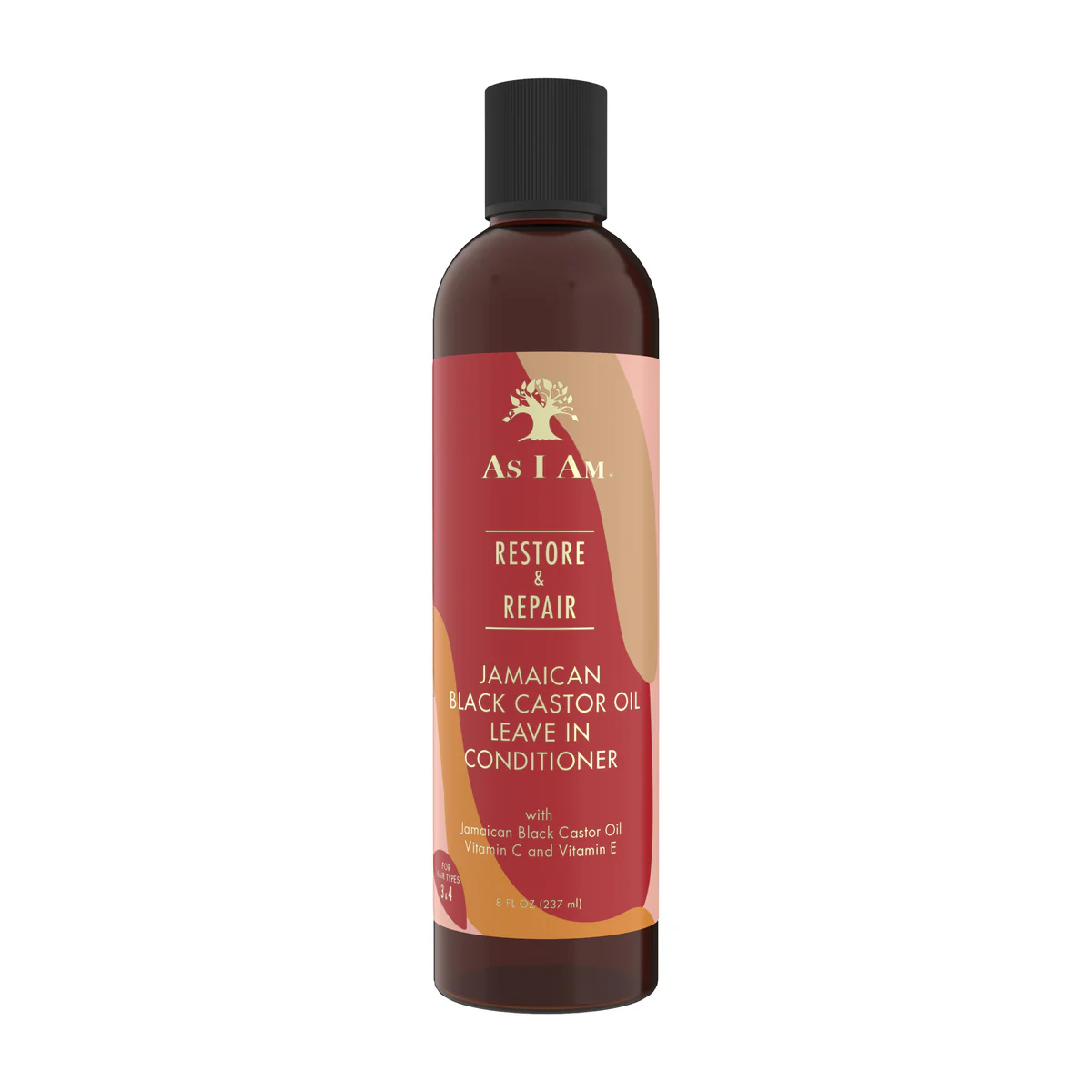 As I Am Restore & Repair Jamaican Black Castor Oil  Leave In Conditioner 237ml