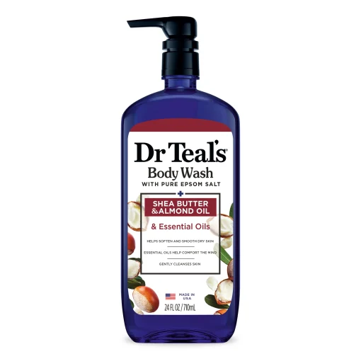 Dr Teal's Body Wash Shea Butter & Almond Oil 710ml