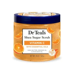 Dr Teal's Shea Sugar Scrub Vitamin C 538g