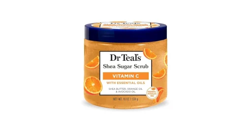 Dr Teal's Shea Sugar Scrub Vitamin C 538g