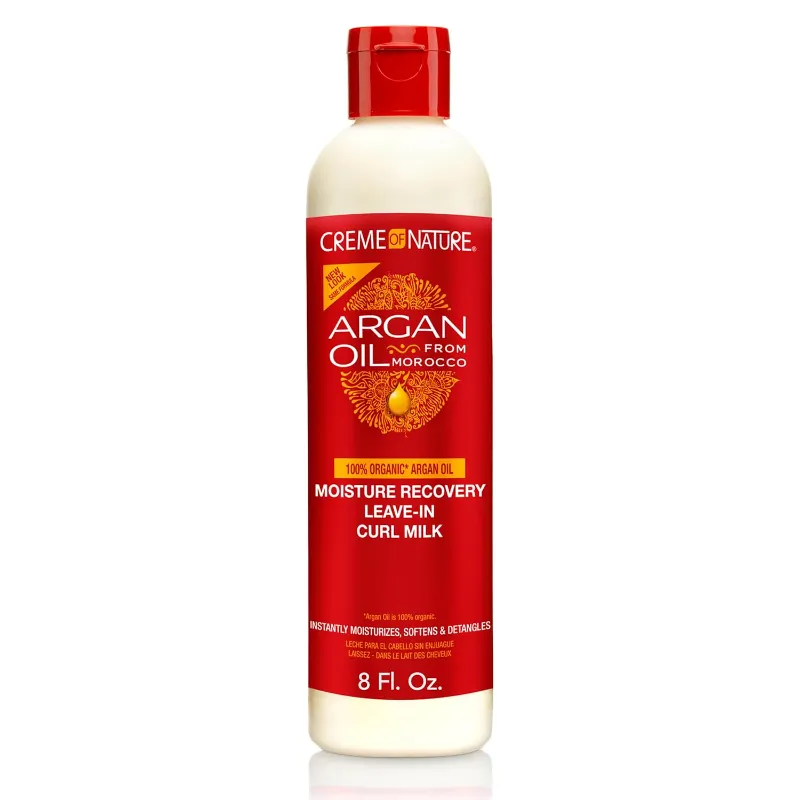 Creme Of Nature Argan Oil Moisture Recovery Leave-In Curl Milk 236ml